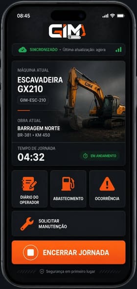 App de campo GIM — jornada