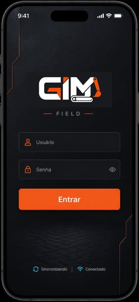 App de campo GIM — login